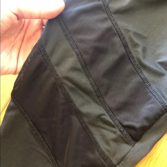 Black mesh leggings, small - Picture 6 of 8